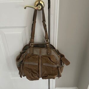 Schuler & Sons Brown and Tan Shoulder Bag